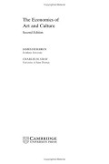 The Economics Of Art And Culture