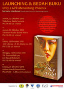 Rangkaian acara peluncuran & bedah buku Only a Girl di Surabaya