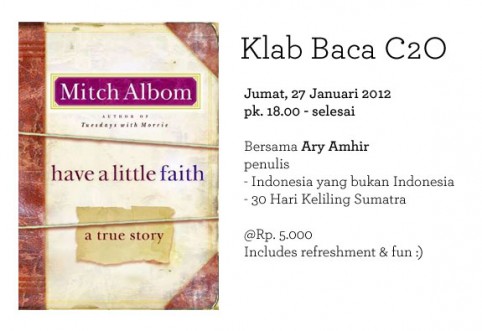 Klab Baca: Have a Little Faith