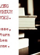 Long overdue books