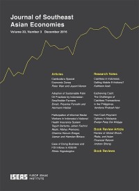 Image of Journal of Southeast Asian Economies Vol. 33, Number 3, December 2016