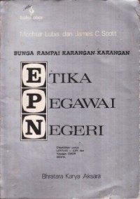 Image of Bunga Rampai Karangan-karangan mengenai Etika Pegawai Negeri