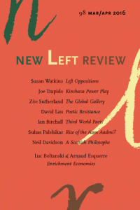 Image of New Left Review II/98 Mar/Apr 2016