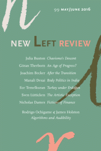 Image of New Left Review II/99 May/June 2016