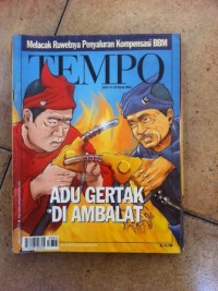 Image of Majalah Tempo: Adu Gertak di Ambalat