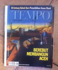 Image of Majalah Tempo: Berebut Membangun Aceh