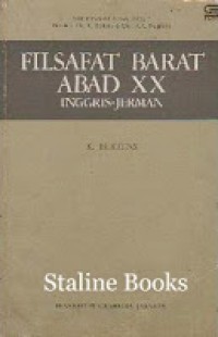 Image of Filsafat Barat Abad XX Inggris-Jerman