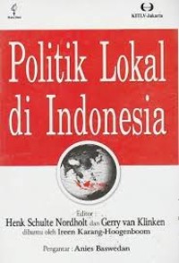 Image of Politik Lokal di Indonesia