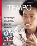 Majalah Tempo: Teka-teki Wiji Thukul, Tragedi Seorang Penyair