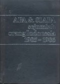 APA & SIAPA Sejumlah Orang Indonesia 1985 - 1986