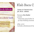Klab Baca: Have a Little Faith