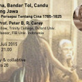 Orang Cina, Bandar Tol, Candu & Perang Jawa (Peter Carey)