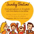 Sunday Teatime: Conversations in English