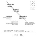 Avant La Forme \ Purwa Citra