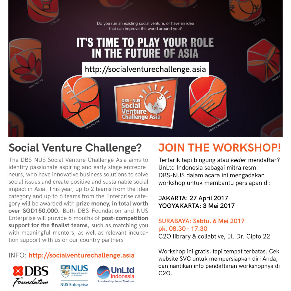 DBS-NUS Social Venture Challenge workshop