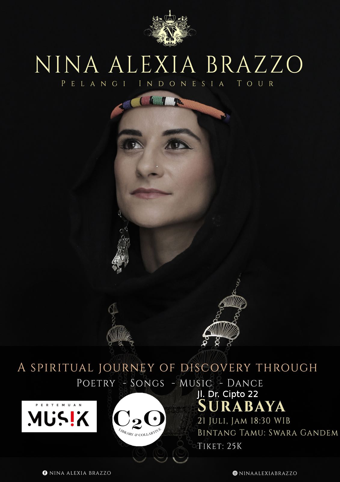 Nina Alexia Brazzo Pelangi Indonesia Tour
