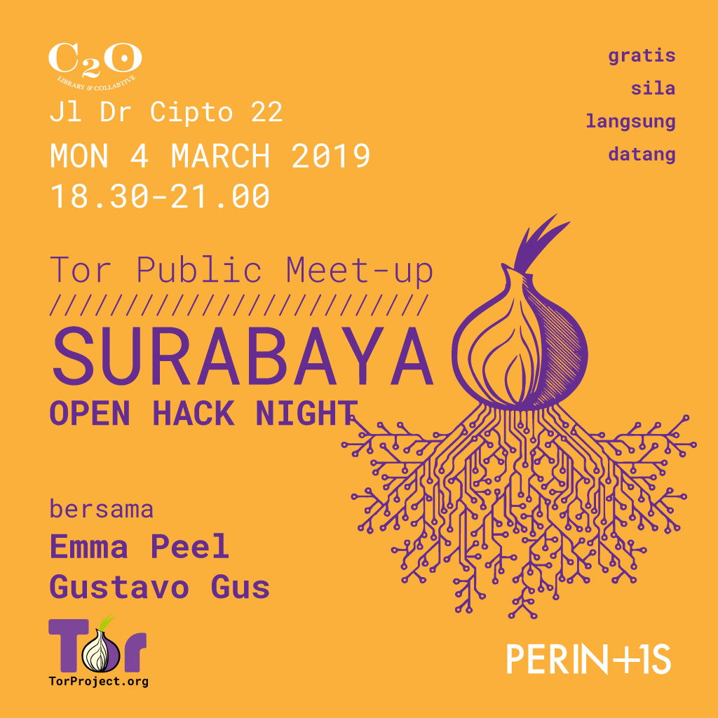 Tor Privacy Project Meet-up & Workshop
