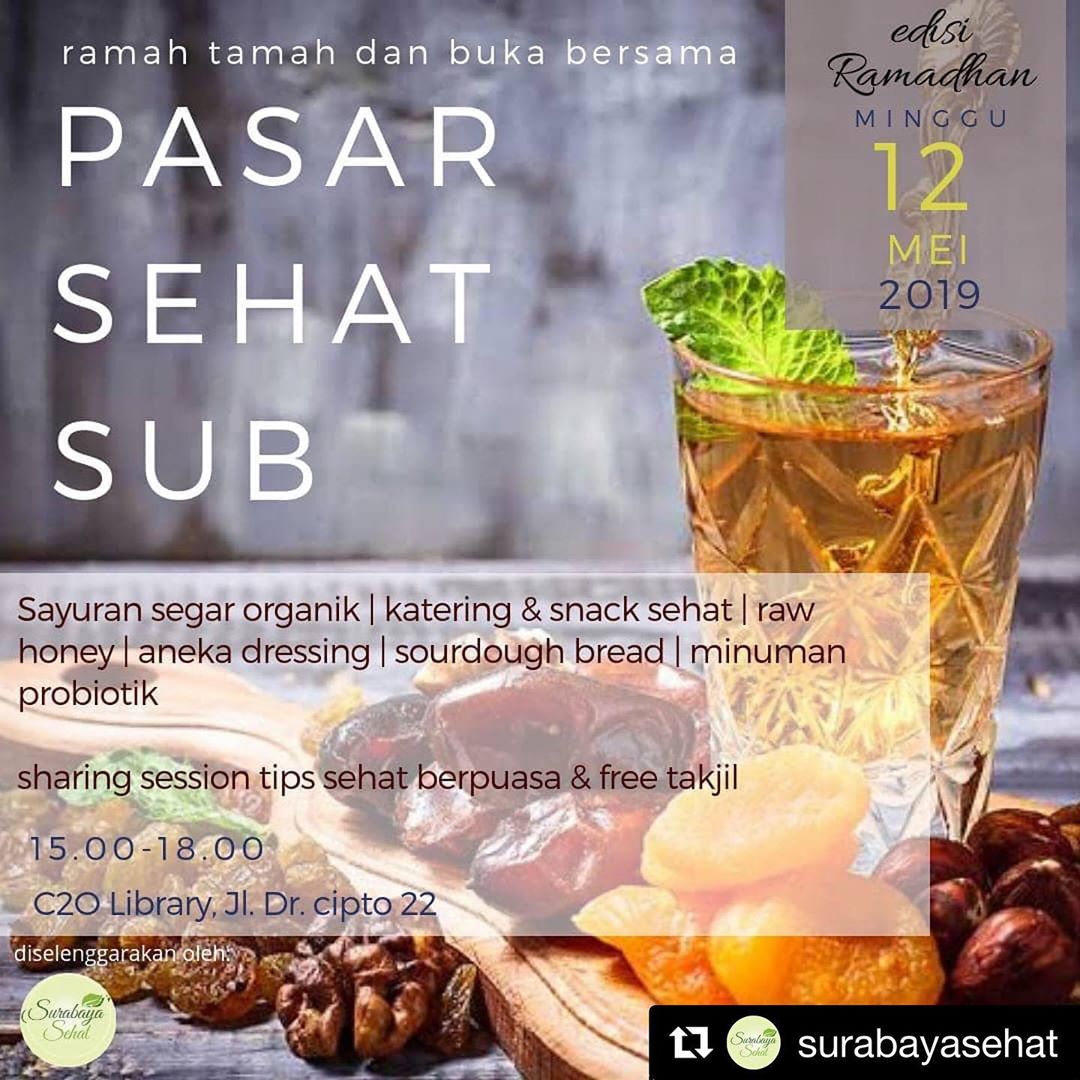 Ngabuburit di Pasar Sehat Surabaya edisi Ramadhan