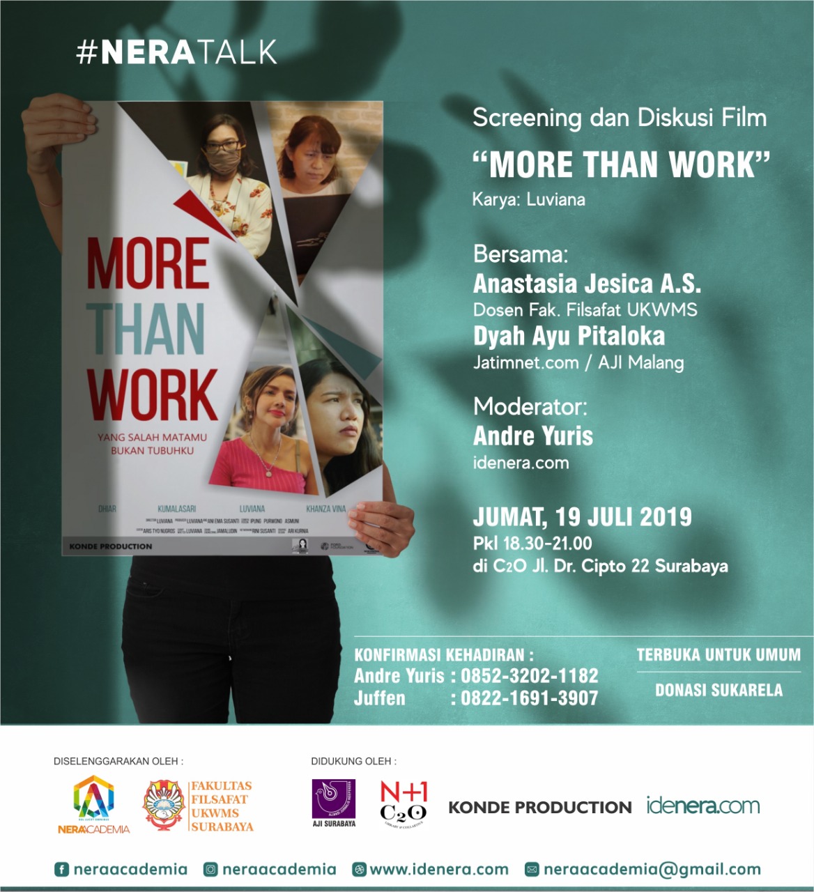 Nobar & diskusi More than Work