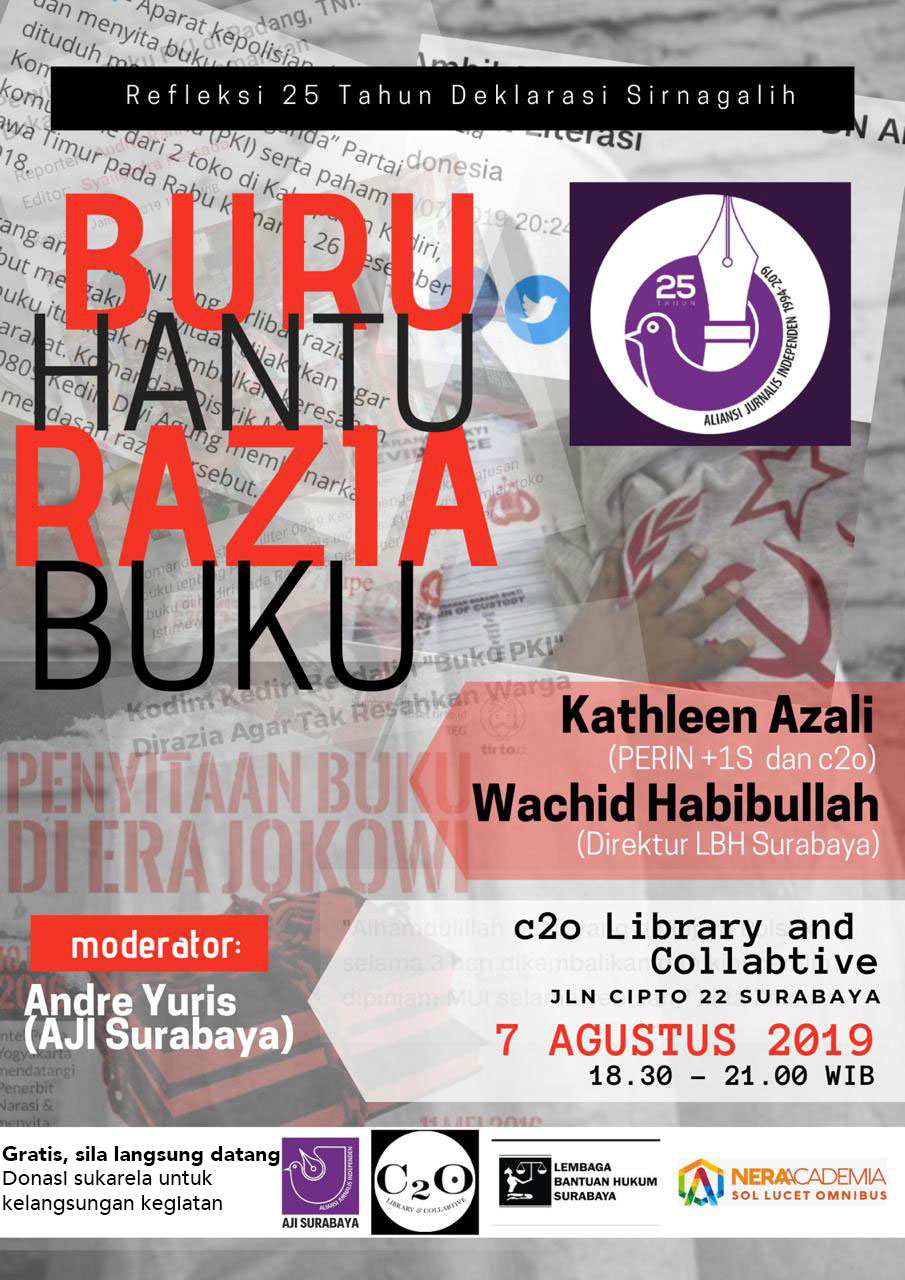 Buru Hantu Razia Buku