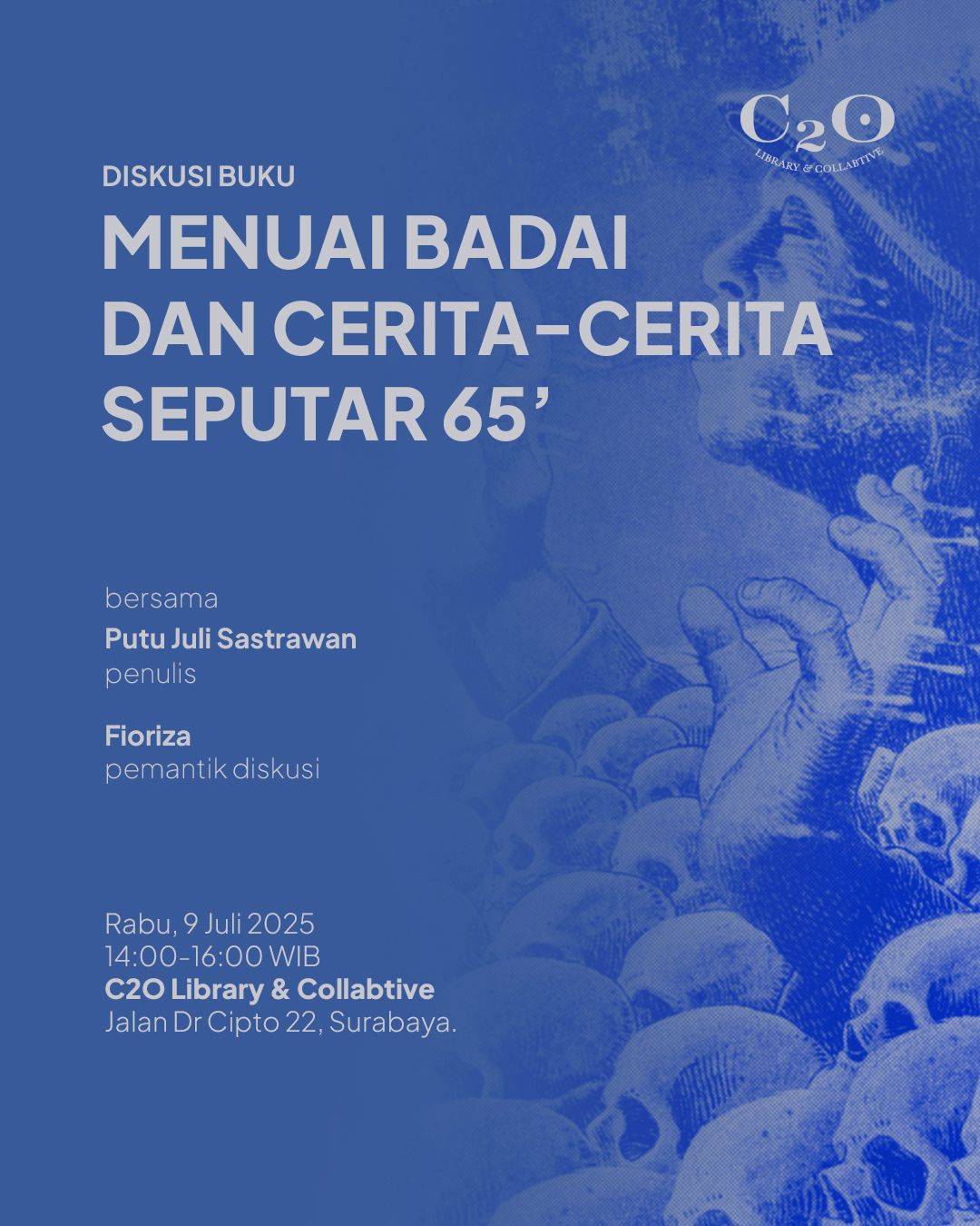 Diskusi buku: Menuai Badai & Cerita-cerita Seputar 65